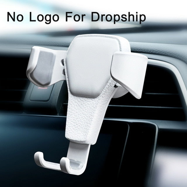Gravity Car Holder For Phone in Car Air Vent Clip Mount No Magnetic Mobile Phone Holder Cell Stand Support eprolo