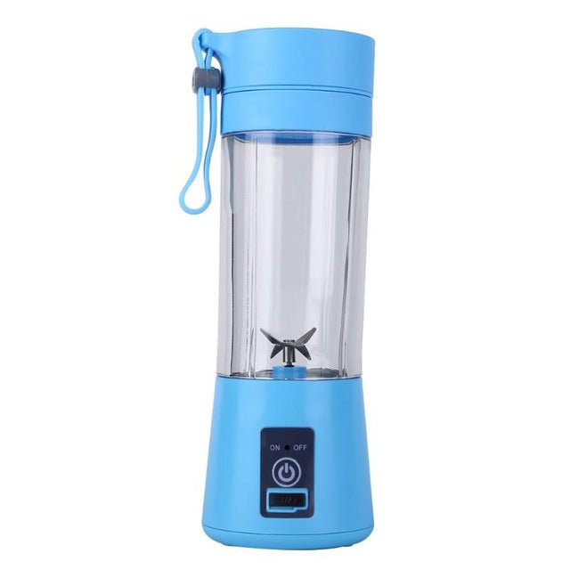 380ML 2/4/6 Blades Handhels Juicer Bottle Portable Mini USB Electric Fruit Citrus Lemon Juicer Blender Squeezer Reamer Machine eprolo