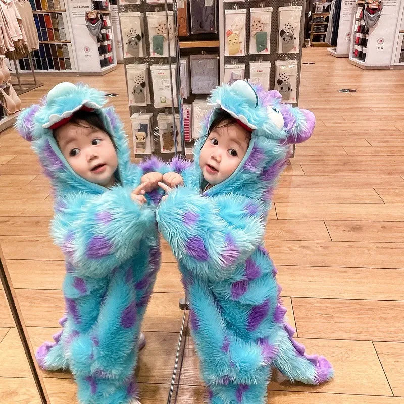 Cute Animal Baby Jumpsuit With Hooded Zipper Zayn-Amsterdam