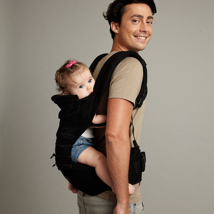 Multi-Functional Baby Waist Seat with Breathable Cotton Zayn-Amsterdam