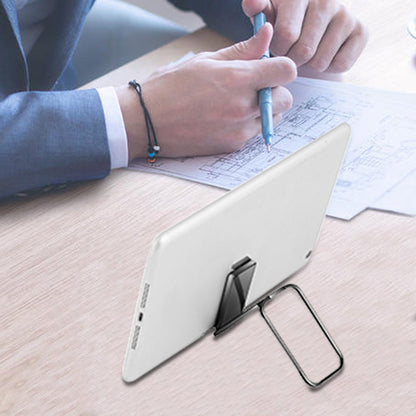 Double Magic Magnetic Car Phone Holder Stand For IPhone 12 Metal Phone Holder Foldable Desk Stand For Mobile Phone Universal eprolo