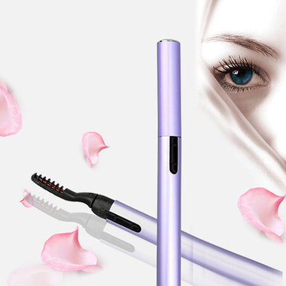 Electric Heated Eyelash Curler Pen Makeup Cosmetic Perfect Big Eyes Remover Clip Eyebrow Eye Lashes Tweezers eprolo