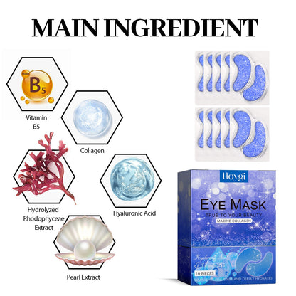 B5 Eye Gel Patch Reduces Fine Lines Under Eyes, Bags Under Eyes, Dark Circles Under Eyes, Firming Eyes And Anti-Wrinkle Moisturizing Eye Patch eprolo