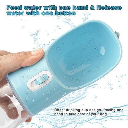 Pet Dog Water Bottle Portable Drinking water Feeder Bowl dog cat food feeding for Puppy dog cat Outdoor Walking Travel Supplies eprolo