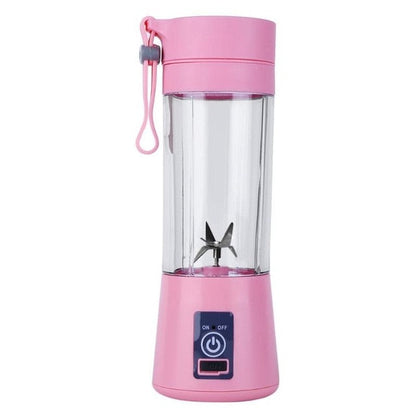 380ML 2/4/6 Blades Handhels Juicer Bottle Portable Mini USB Electric Fruit Citrus Lemon Juicer Blender Squeezer Reamer Machine eprolo