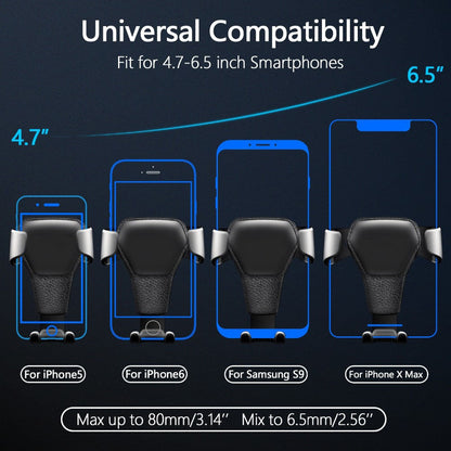 Gravity Car Holder For Phone in Car Air Vent Clip Mount No Magnetic Mobile Phone Holder Cell Stand Support eprolo
