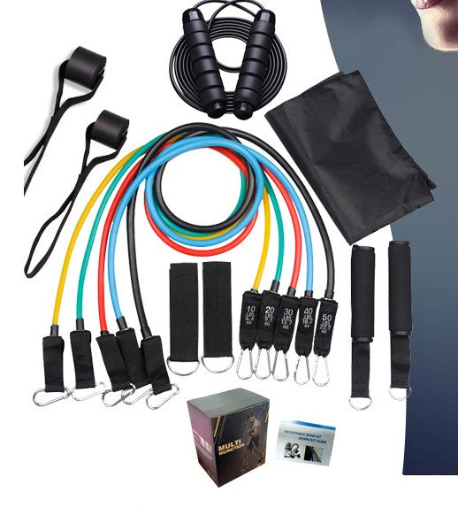 Resistance Bands Set Exercise Bands with Door Anchor Legs Ankle Straps for Resistance Training Physical Therapy Home Workouts eprolo