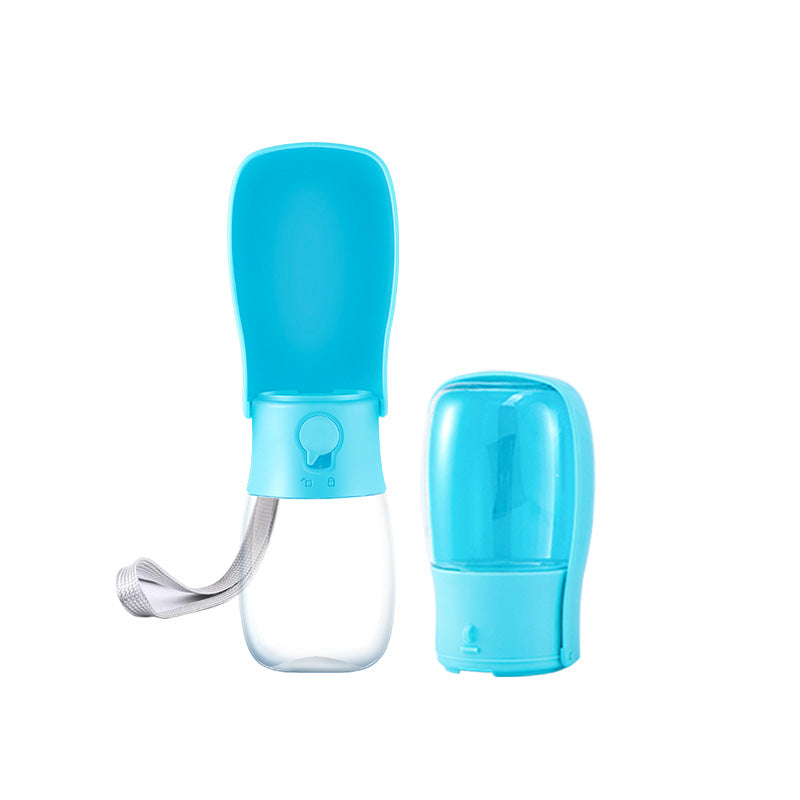 300ML Dog Out Drinking Water Bottle With Filter Element Pet Accompanying Cup Portable Pet Folding Water Cup eprolo