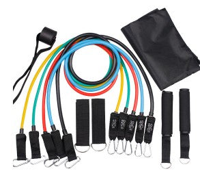 Resistance Bands Set Exercise Bands with Door Anchor Legs Ankle Straps for Resistance Training Physical Therapy Home Workouts eprolo