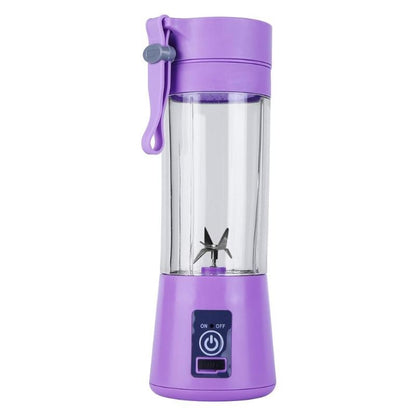 380ML 2/4/6 Blades Handhels Juicer Bottle Portable Mini USB Electric Fruit Citrus Lemon Juicer Blender Squeezer Reamer Machine eprolo