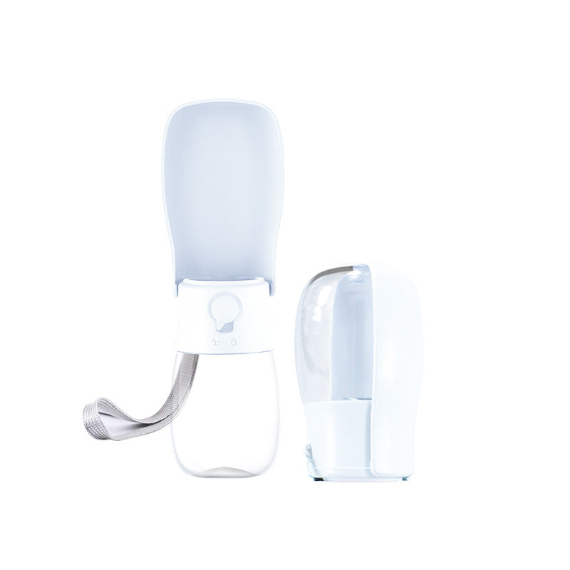 300ML Dog Out Drinking Water Bottle With Filter Element Pet Accompanying Cup Portable Pet Folding Water Cup eprolo