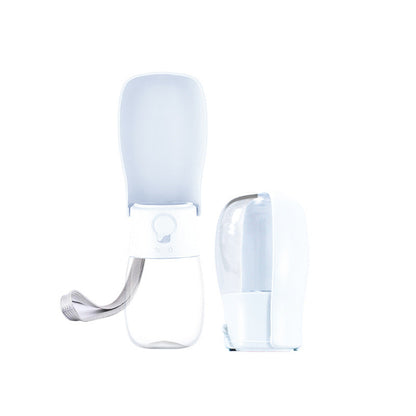 300ML Dog Out Drinking Water Bottle With Filter Element Pet Accompanying Cup Portable Pet Folding Water Cup eprolo