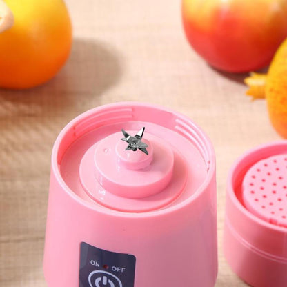 380ML 2/4/6 Blades Handhels Juicer Bottle Portable Mini USB Electric Fruit Citrus Lemon Juicer Blender Squeezer Reamer Machine eprolo