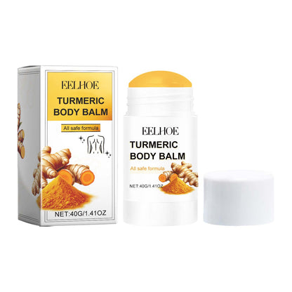 Turmeric Body Balm, Beauty Stick Full Body Care Brightening Moisturizing Hydrating Skin Care Stick eprolo